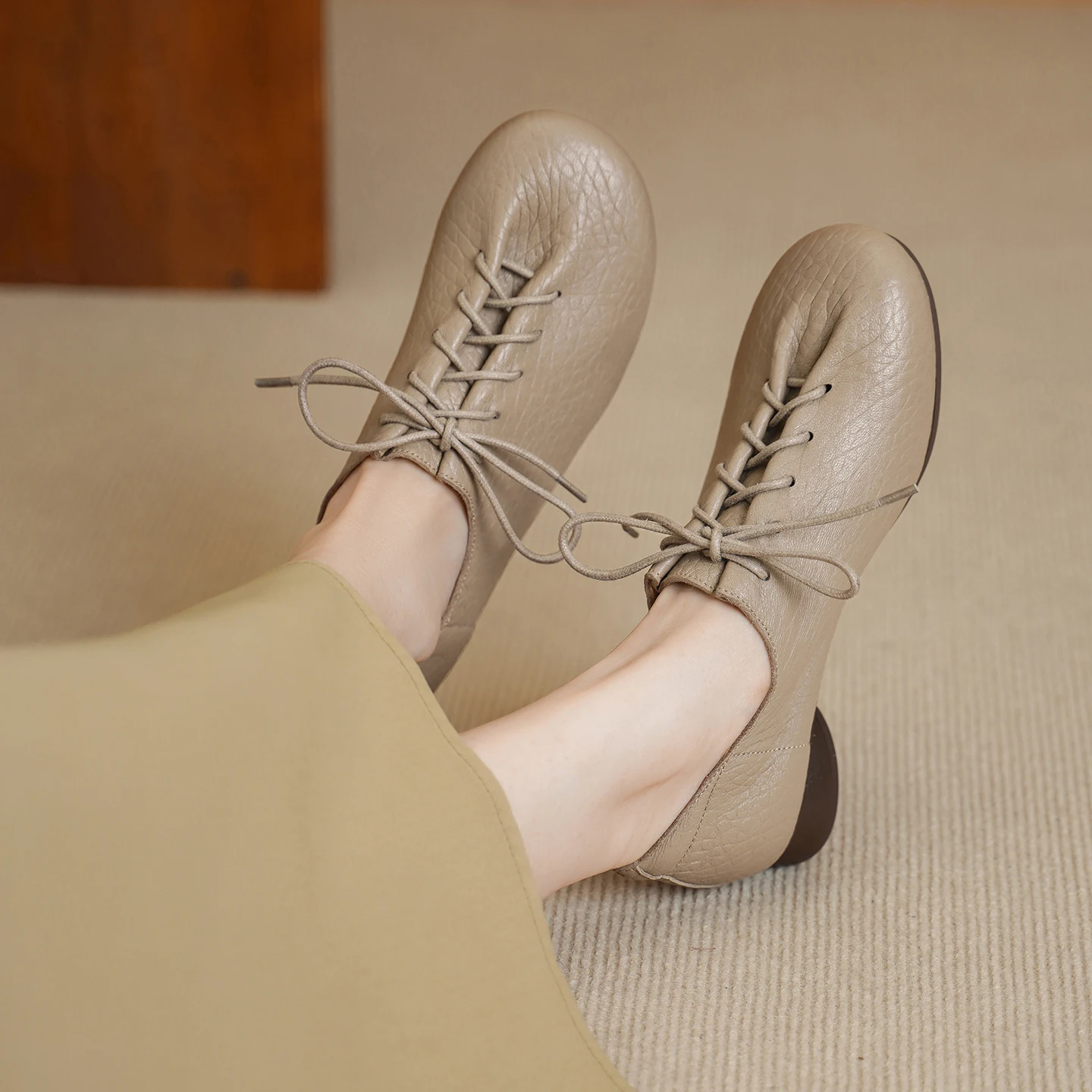 Nowe, oryginalne damskie oksfo – Oxford Lace Up Women recenzja i cena