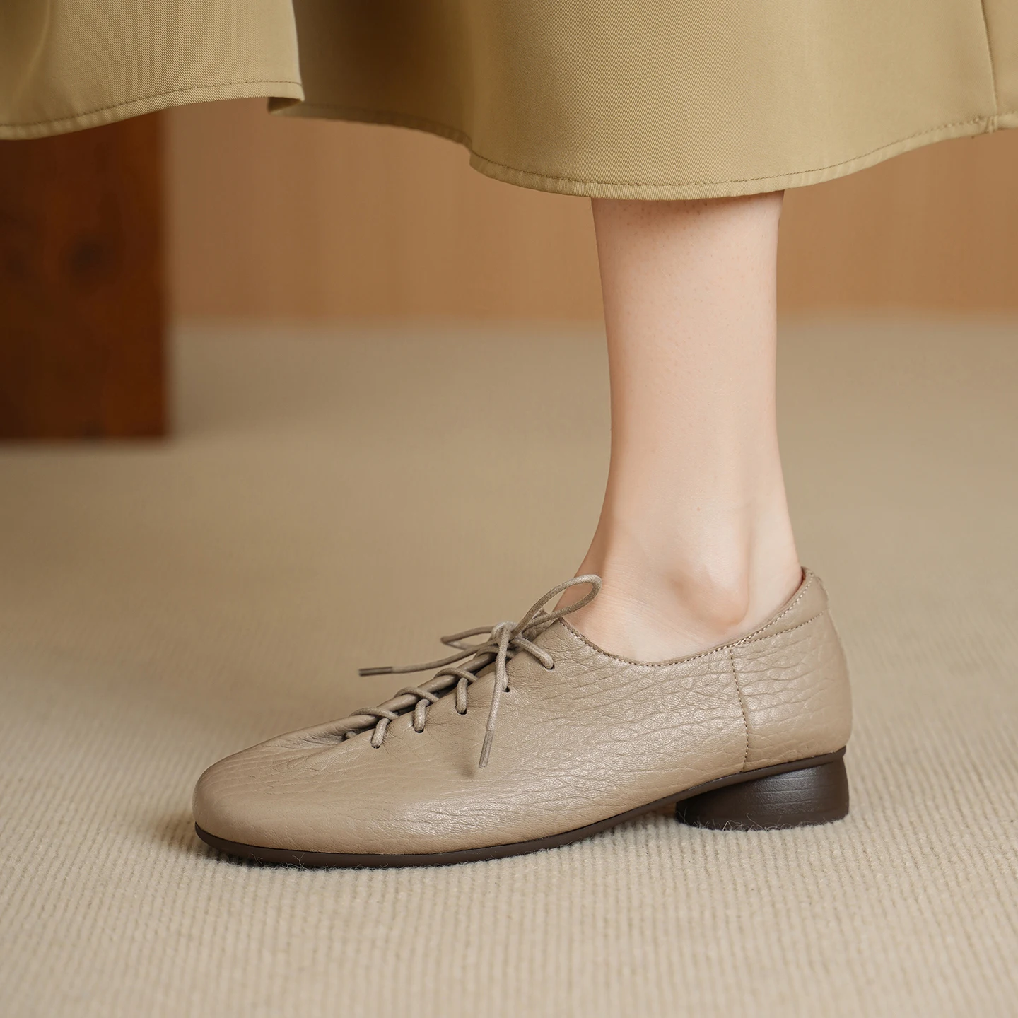 Nowe, oryginalne damskie oksfo – Oxford Lace Up Women recenzja i cena