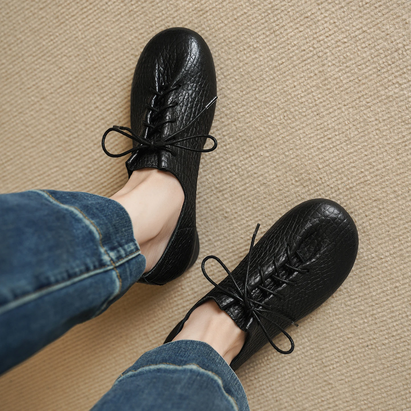 Nowe, oryginalne damskie oksfo – Oxford Lace Up Women recenzja i cena