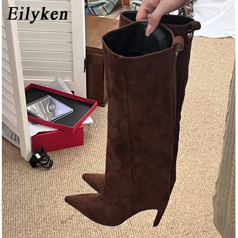 Eilyken Seksowne Cienkie Szpil – Knee High Boots Women recenzja i cena