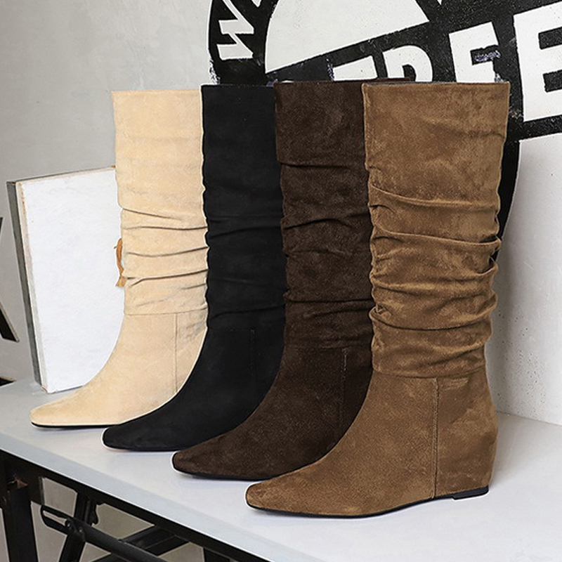 BIGTREE Nowe Jesienno-Zimowe W – Knee High Boots Women recenzja i cena